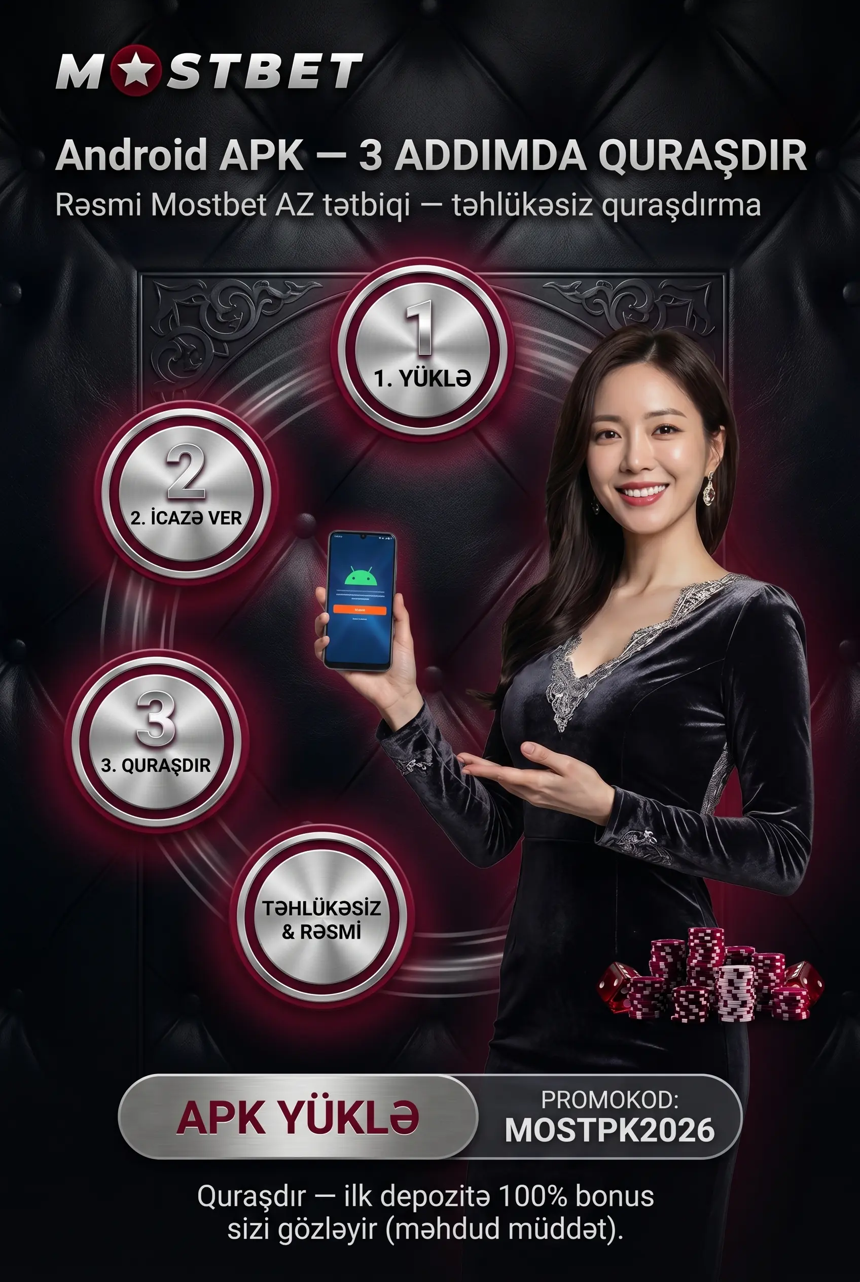 Android üçün Mostbet APK yükləmə və quraşdırma