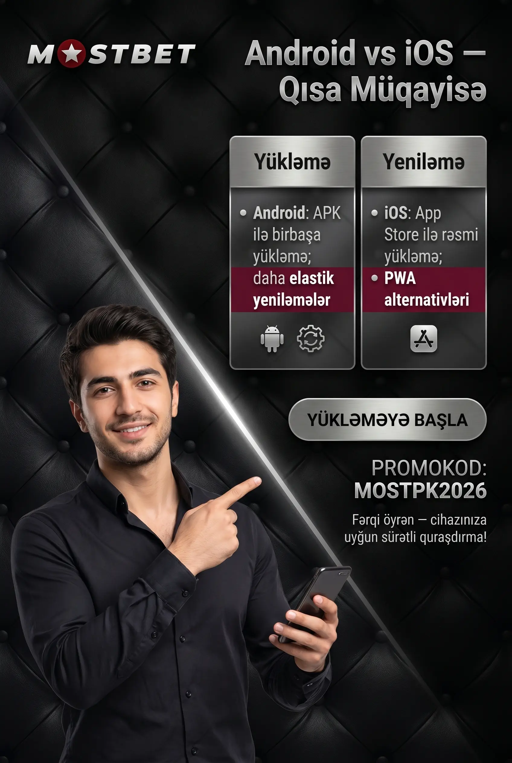 Mostbet Android və iOS əsas fərqlər