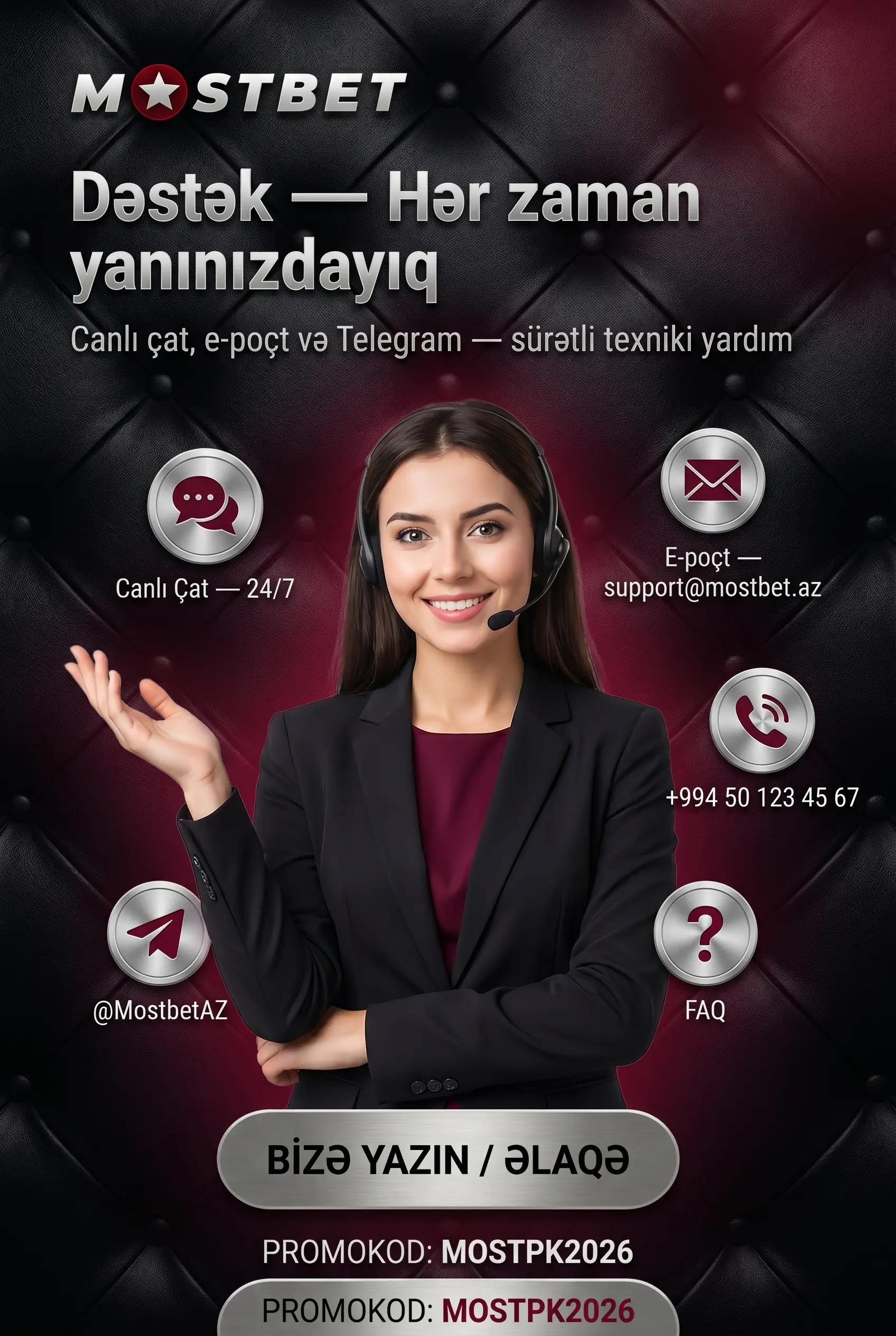Mostbet dəstək problem və həll yolları